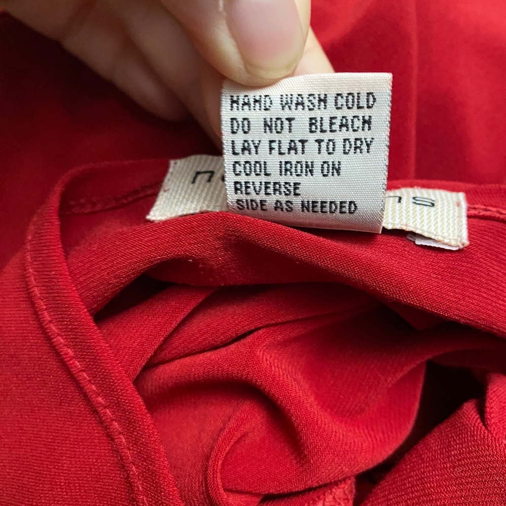 Notations Plus Size Red Blouse - image 7